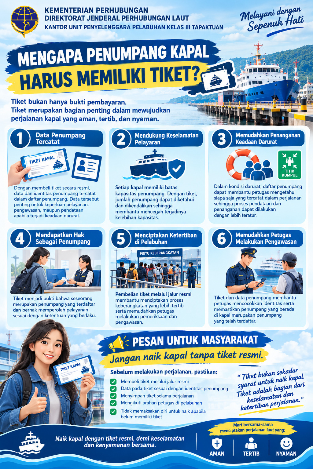 Mengapa Penumpang Kapal Harus Memiliki Tiket?